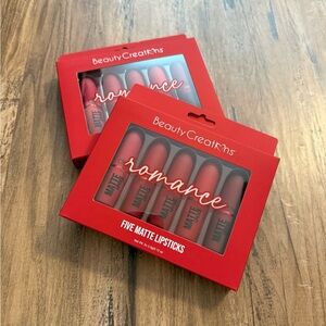 Beauty Creations Romance Matte Lipstick Collection - Bold Red